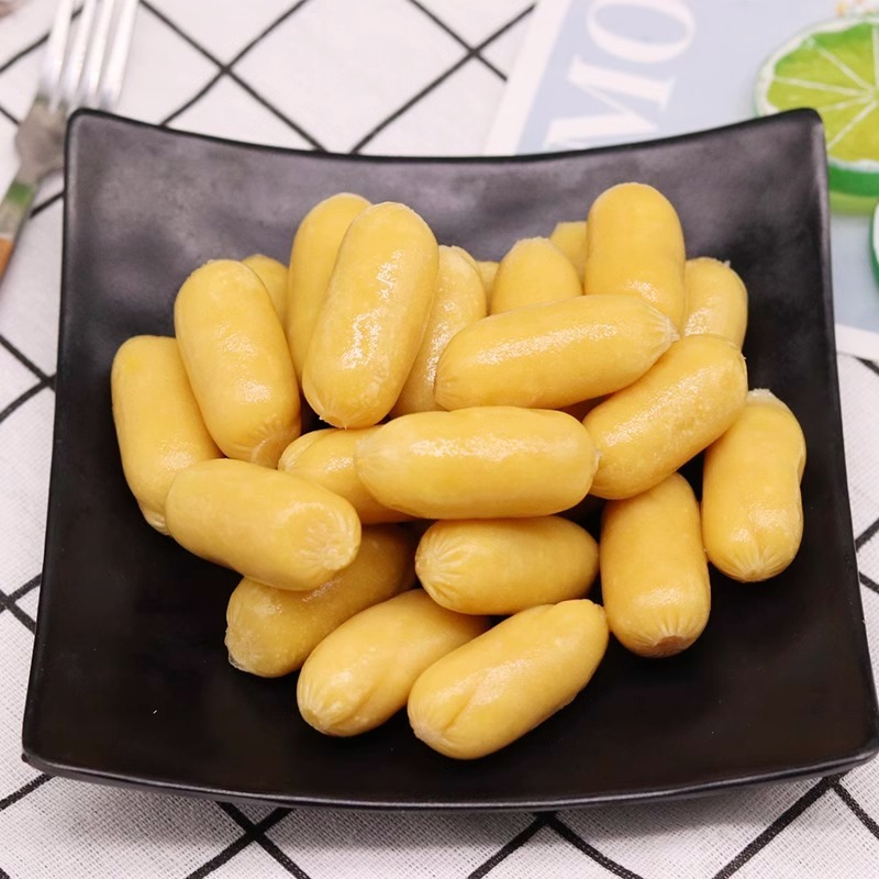 玉米亲亲肠清真火锅丸子食材小香肠烧烤麻辣烫玉米肠商用批发