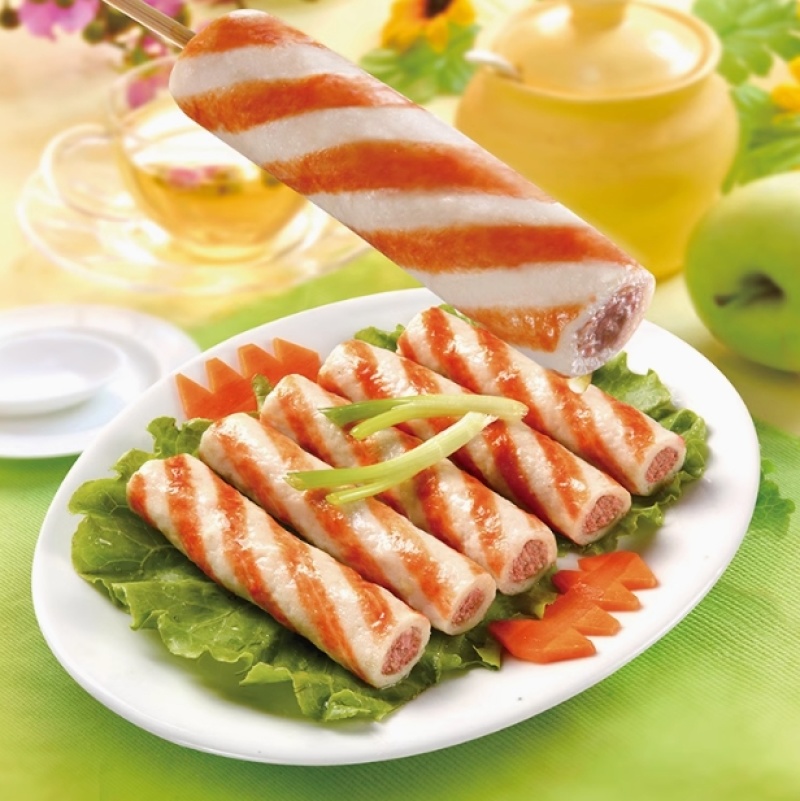 烤鱼棒清真煎炸炒家庭菜式美味烧烤关东煮食材餐饮美食