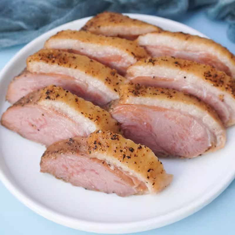 烤鸭胸烟熏果木烤鸭脯肉鸭肉轻食健身半成品快餐批发独立包装