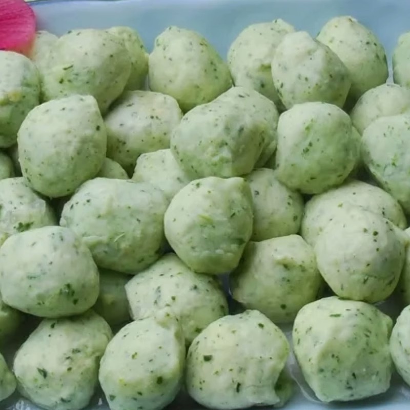 清真菠菜肉丸火锅菠菜丸子麻辣烫关东煮冒菜食商用