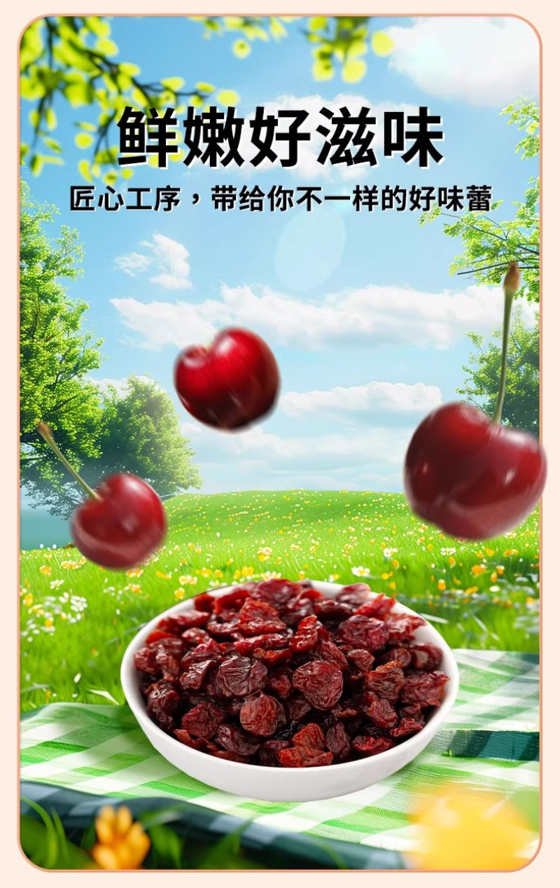 车厘子干电商好货樱桃干无核果干商超门店高货