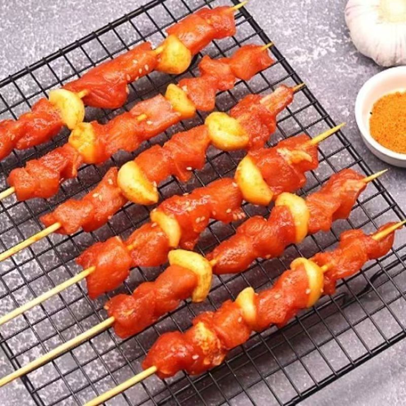蒜瓣肉串蒜香鸡肉串家庭商用新鲜冷冻食材烧烤油炸半成品包邮