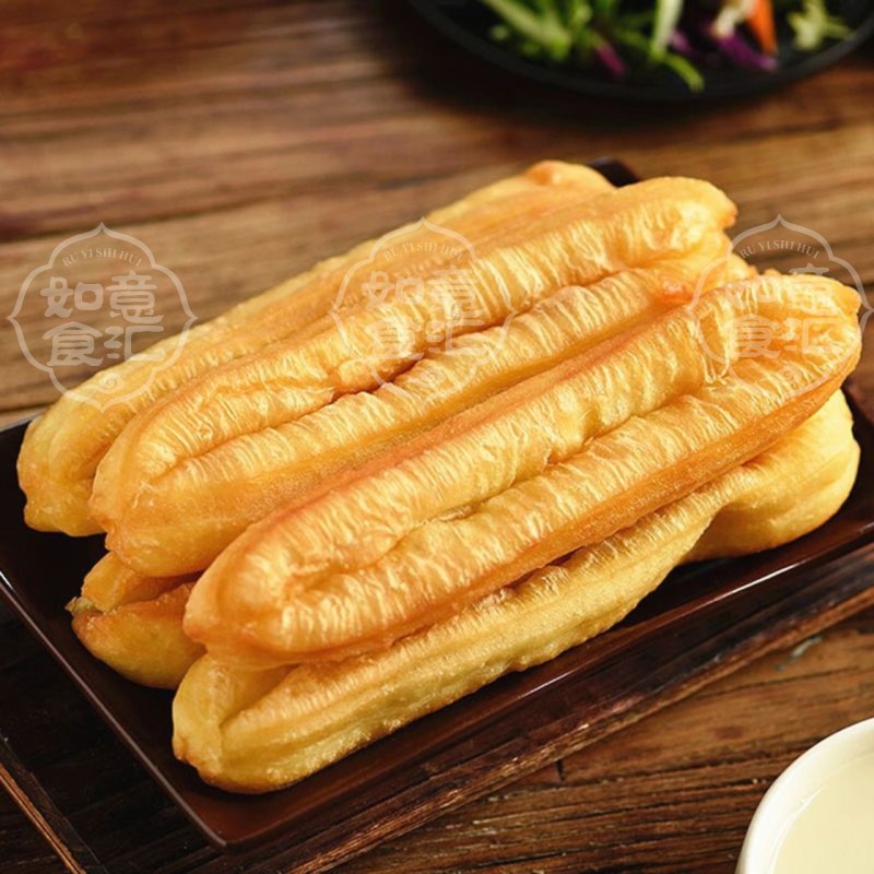 酥脆油条家用早餐速食半成品主食速冻油炸商用大油条无矾