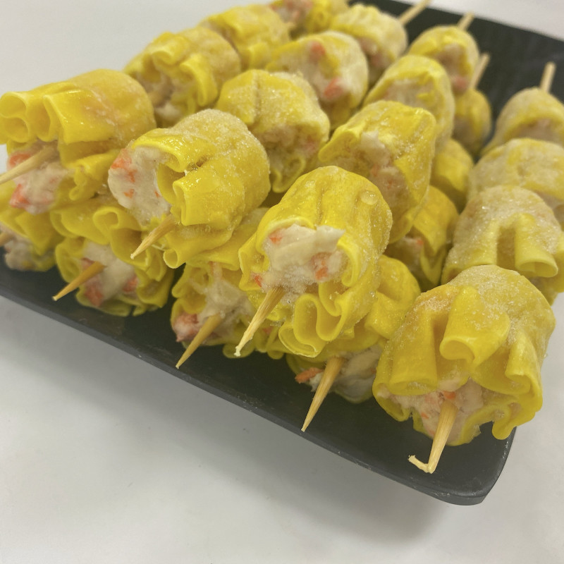 龙虾风味烧麦串网红新品奶茶店半成品油炸烧烤夜市家庭商用食
