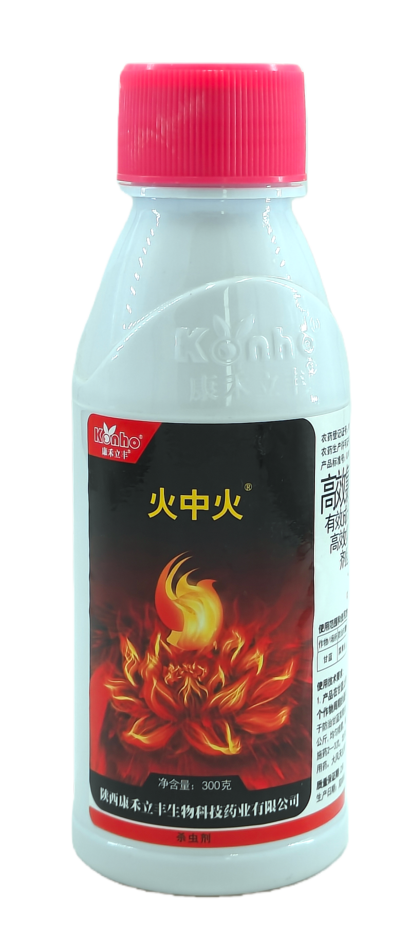 陕西康乔立丰火中火7%高效氯氟氰菊酯微乳剂300克