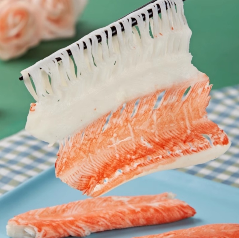 安井火锅丸子V形仿蟹肉松叶蟹仿雪蟹麻辣烫关东煮食材食品