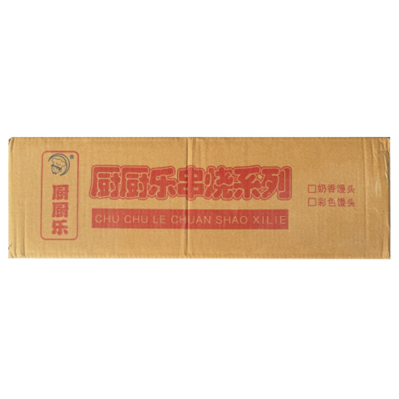烧烤馒头串彩色奶油小馒头儿童餐油炸小吃商用食材半成品