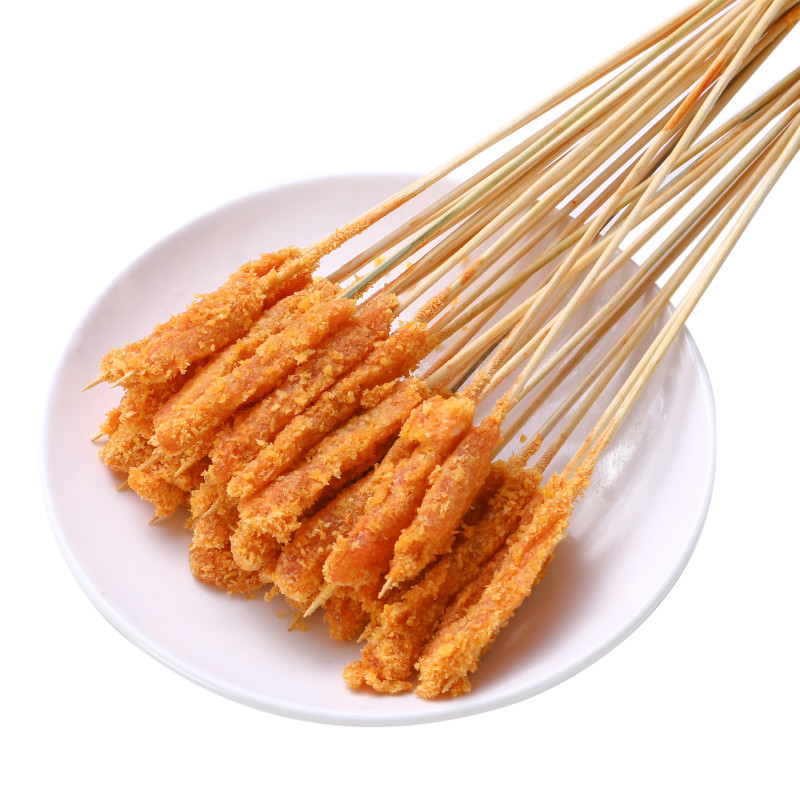 雪花肉串调理鸡肉无骨鸡柳油炸烧烤食材商用冷冻半成