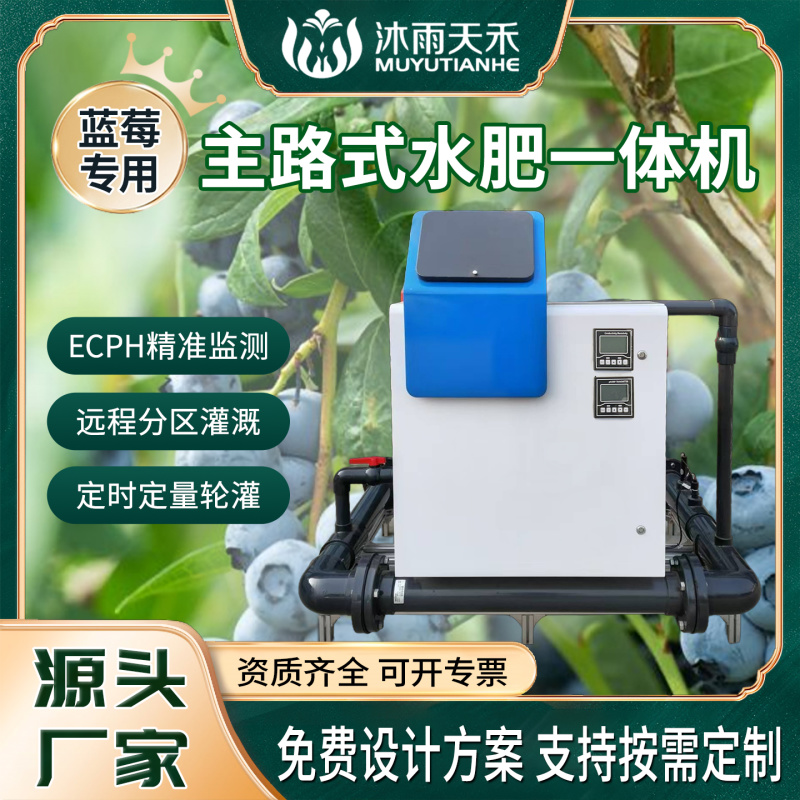 精准施肥水肥机蓝莓种植水肥一体化