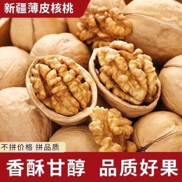 新疆185大核桃电商展会好货薄皮核桃电商好货