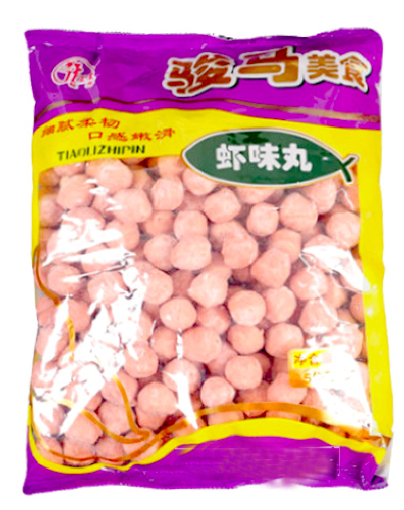 新鲜虾球汕头鱼丸虾滑肉丸子关东煮火锅食材批发