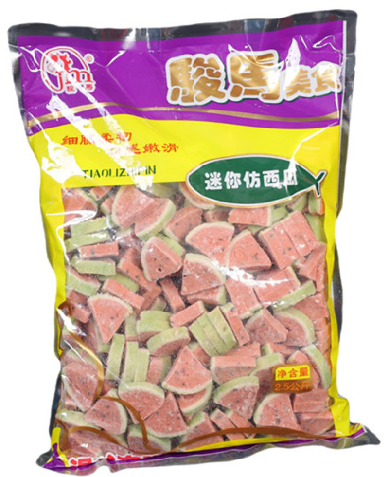 骏马迷你小西瓜卡通鱼丸子小西瓜麻辣烫食材商用关东煮串香