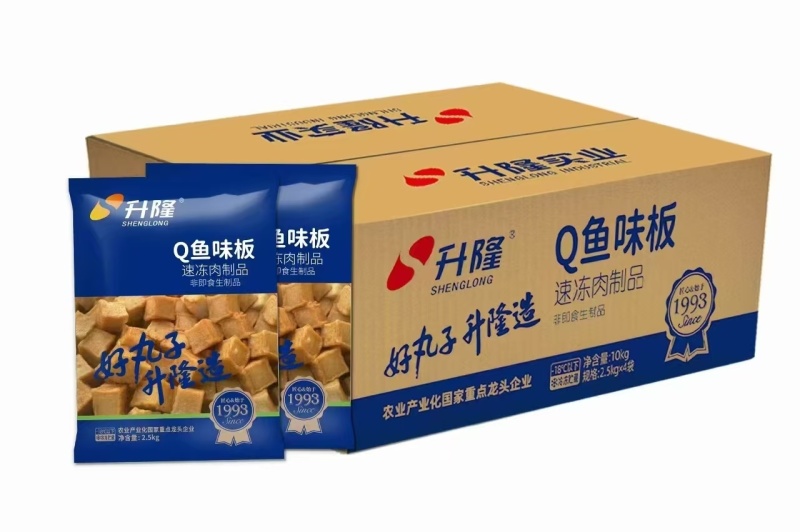 升隆Q鱼味板Q鱼豆腐火锅丸子关东煮麻辣烫串串香食材商用批