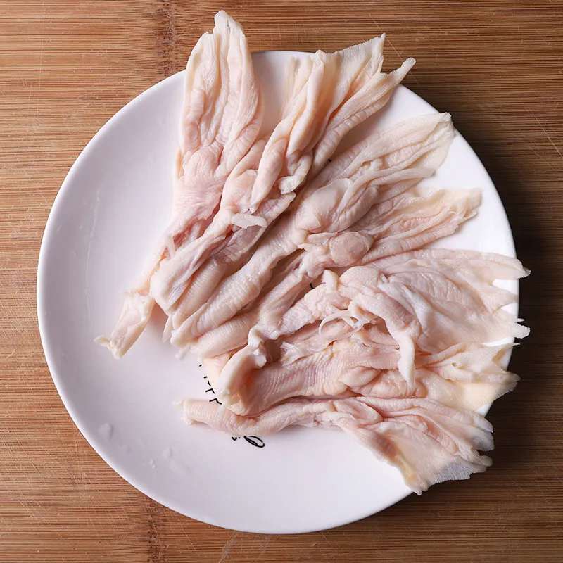 登莱顺去骨鸭掌去骨鸭掌串带筋鸭掌原味鸭肉烧烤油炸铁板涮锅