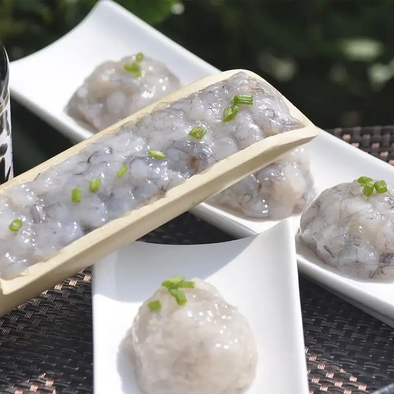 海霸王虾滑新鲜挤袋火锅丸子生鲜活速冷冻虾仁饼低脂虾丸虾球