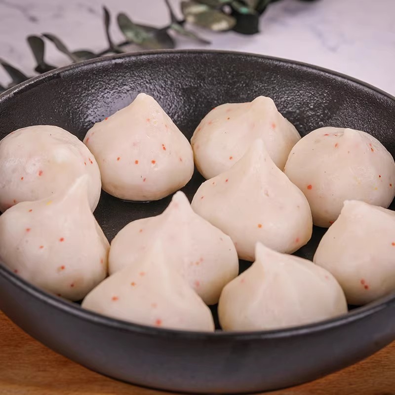 鱼籽包包心鱼丸鱼蛋豆捞火锅食材蟹籽包麻辣烫关东煮串