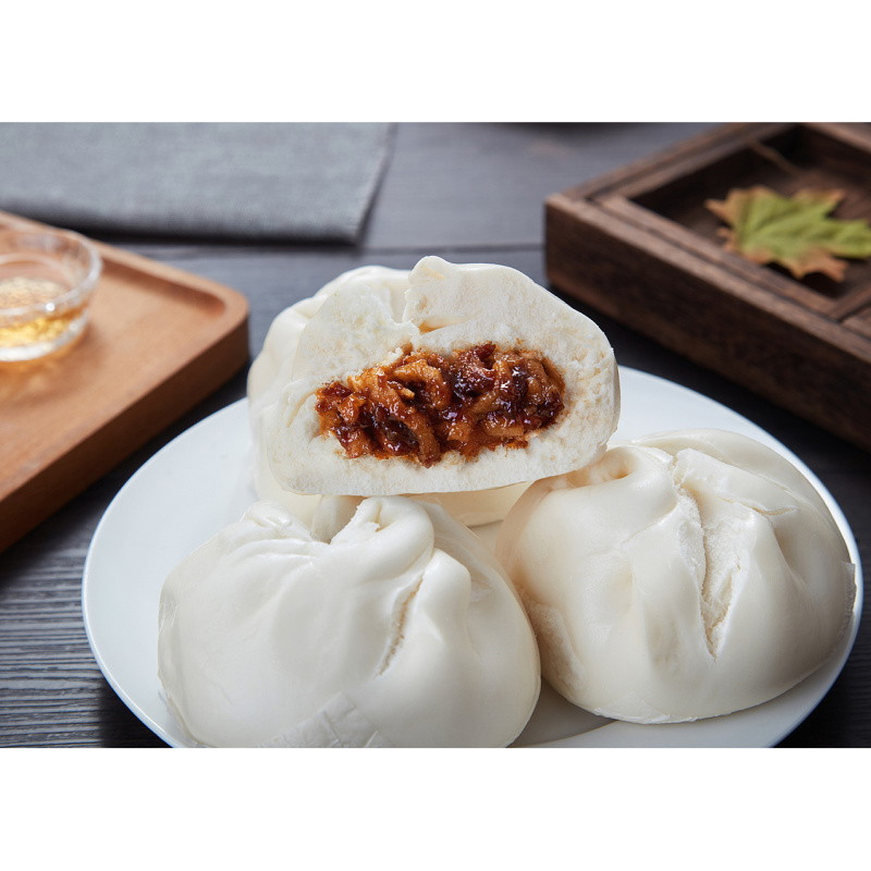 思念奶叉烧豆沙麻蓉牛奶包点营养早餐馒头早点速冻半成品