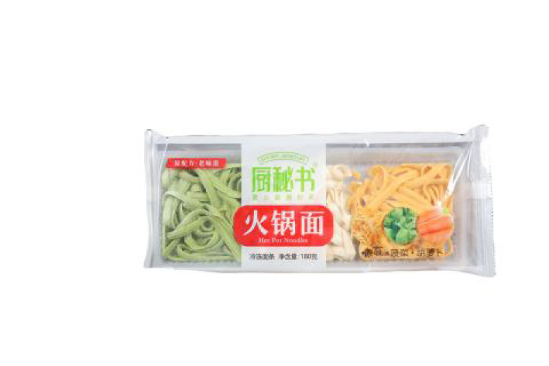 云鹤厨秘书火锅面三色面彩色蔬菜面火锅麻辣烫食材餐饮商用批