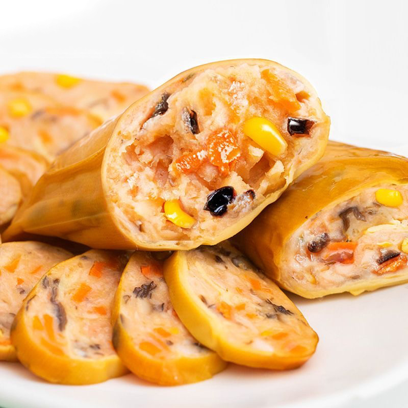 宜可腐皮香卷虎皮仿虾卷关东煮麻辣烫串串香火锅食材