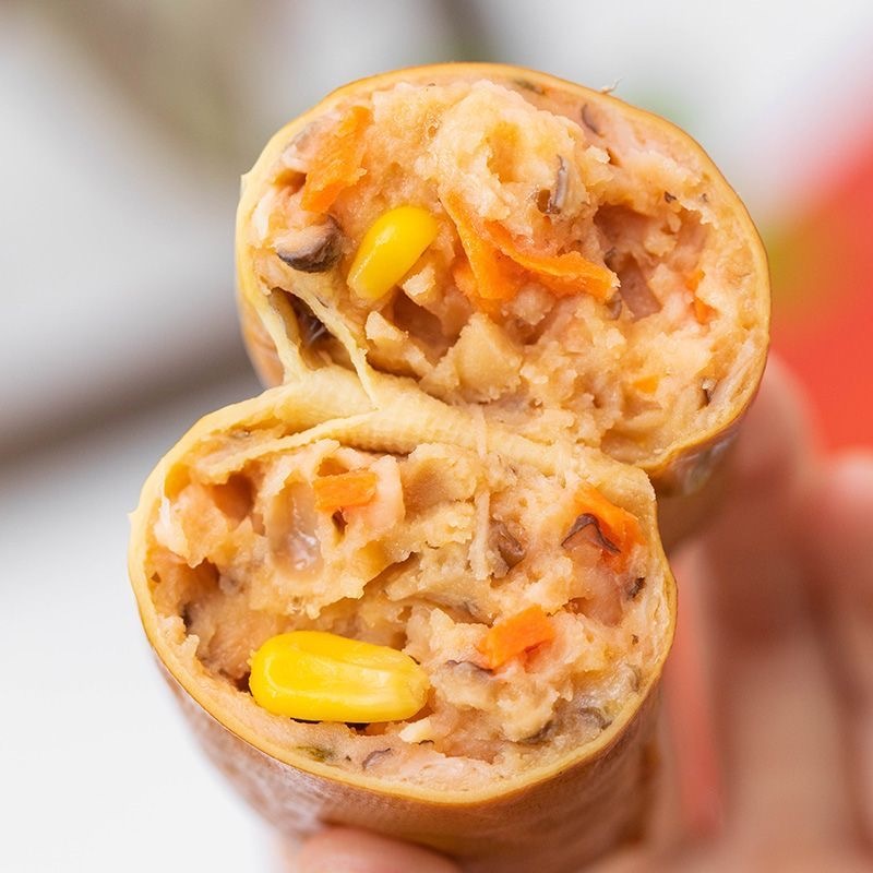 宜可腐皮香卷虎皮仿虾卷关东煮麻辣烫串串香火锅食材