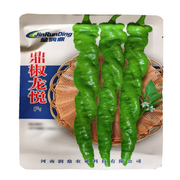 螺丝椒种子早熟鼎椒龙悦皮薄肉厚羊角辣椒种子