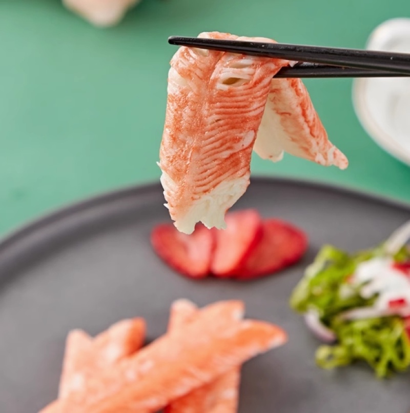 安井V形仿蟹肉涮火锅配菜丸子食材关东煮串小袋混装组合批发