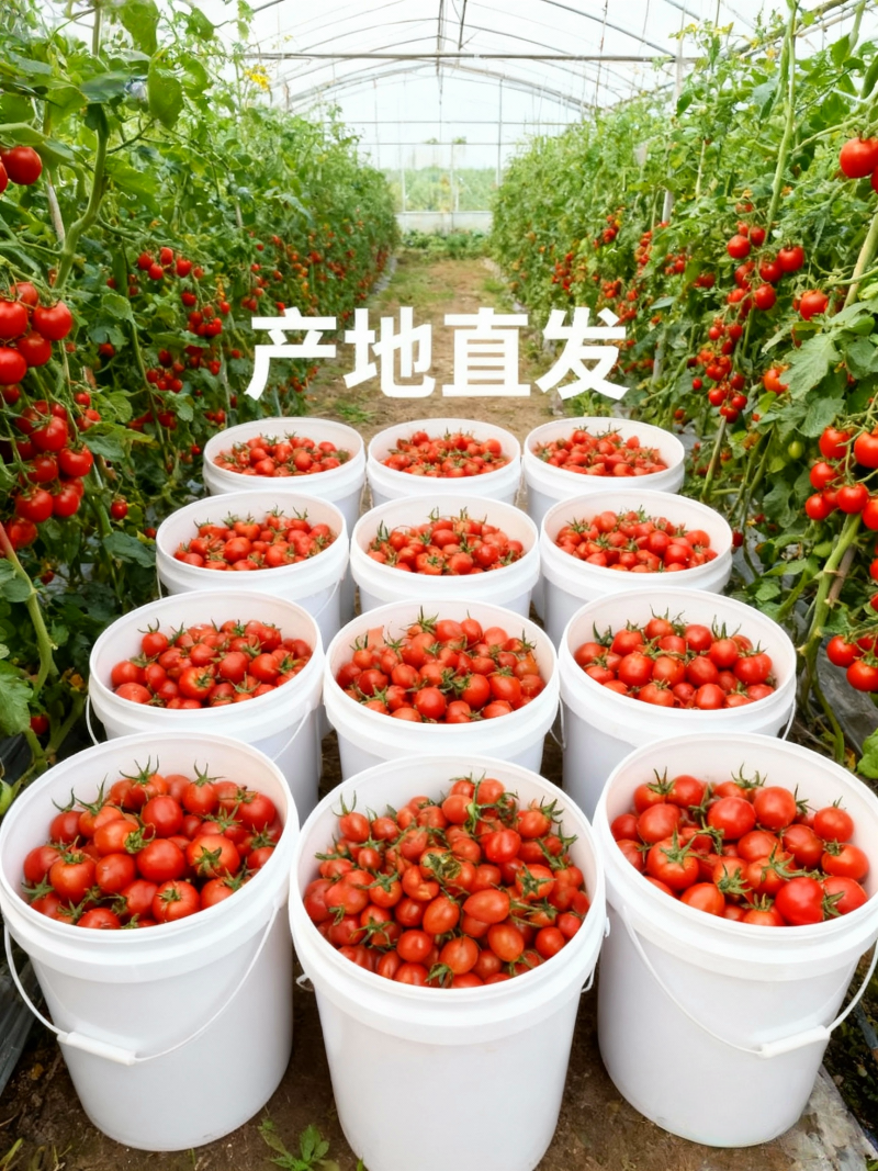 山东核心产区釜山88圣女果生态种植产地直发