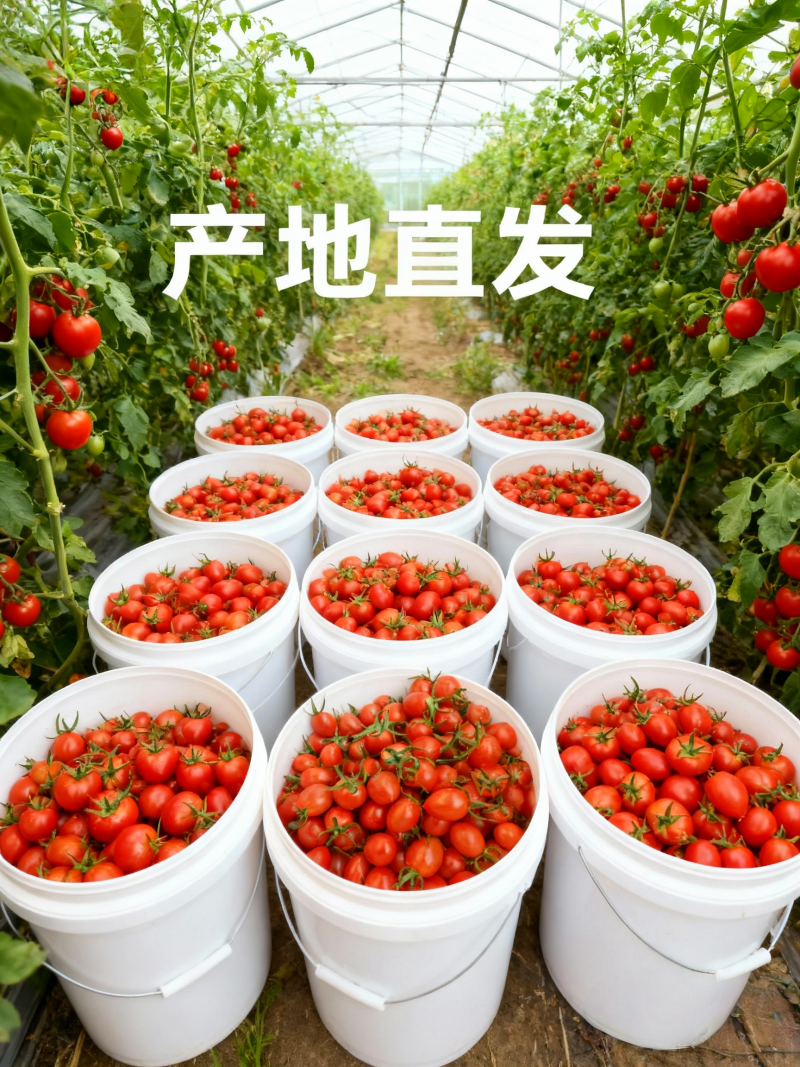 山东核心产区釜山88圣女果生态种植产地直发