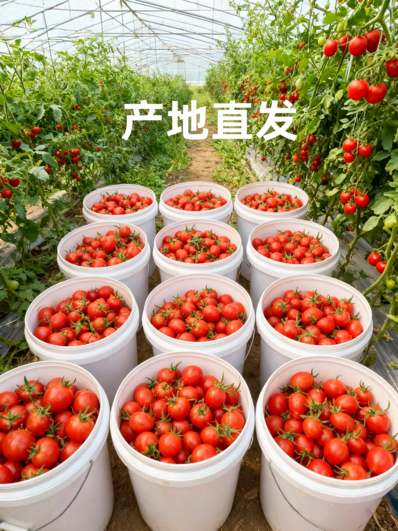 山东核心产区釜山88圣女果生态种植产地直发