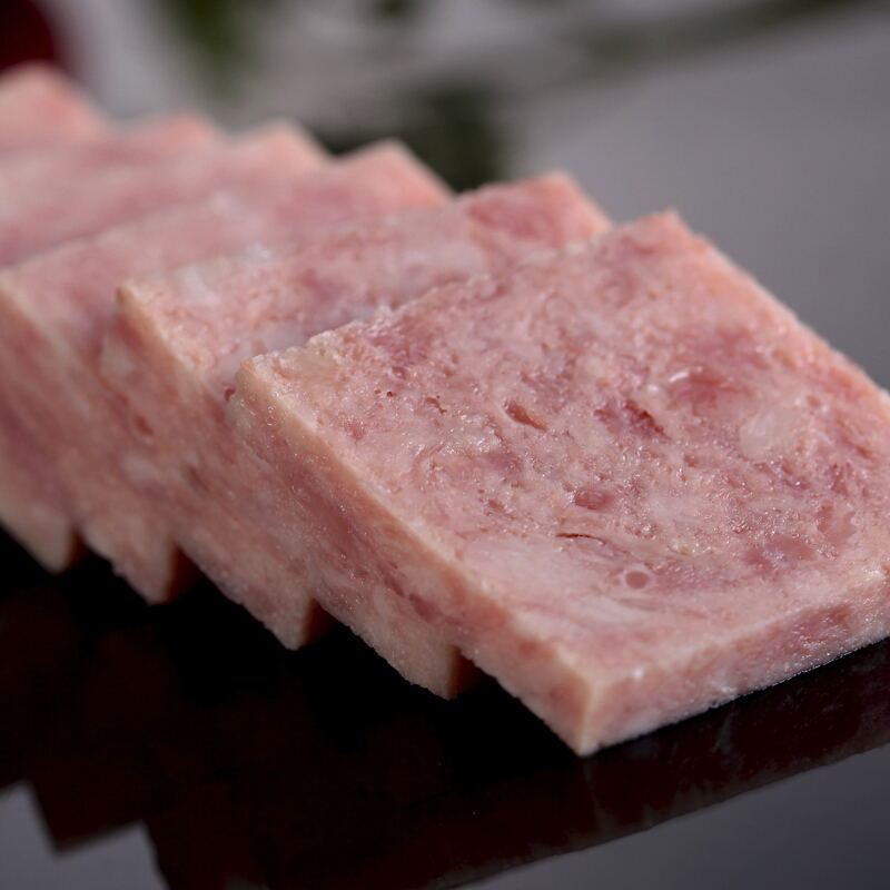 海霸王午餐肉火腿三明治专用儿童早餐原味低温午餐肉罐头