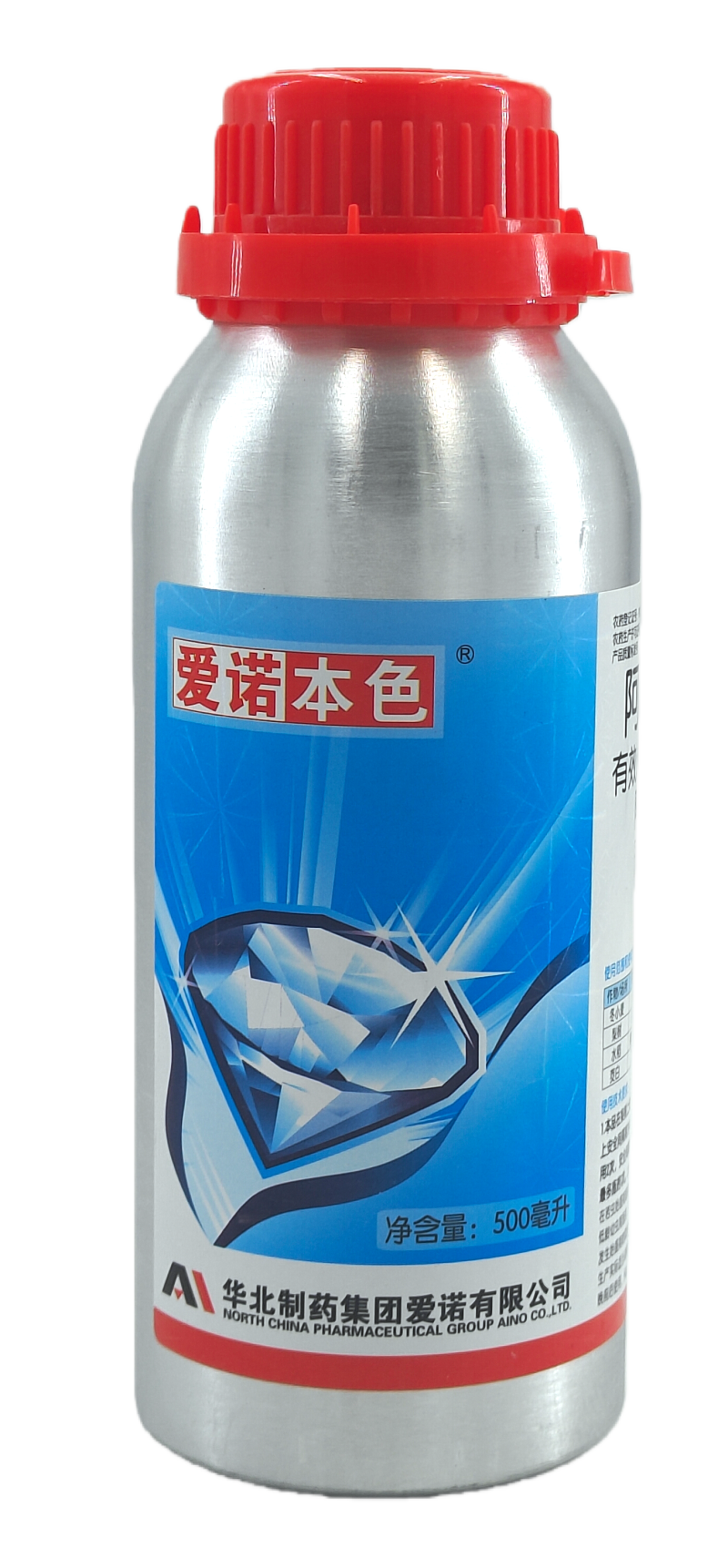 华北制药爱诺本色5%阿维菌素乳油500毫升