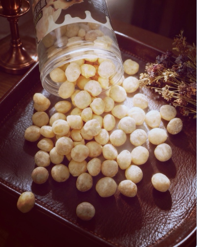 奶香味夏威夷果仁（益生菌）无壳奶油坚果干果休闲零食散装批