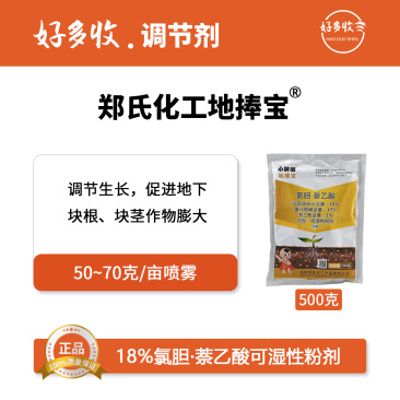 郑氏化工小胖墩地捧宝18%氯胆·萘乙酸可湿性粉剂