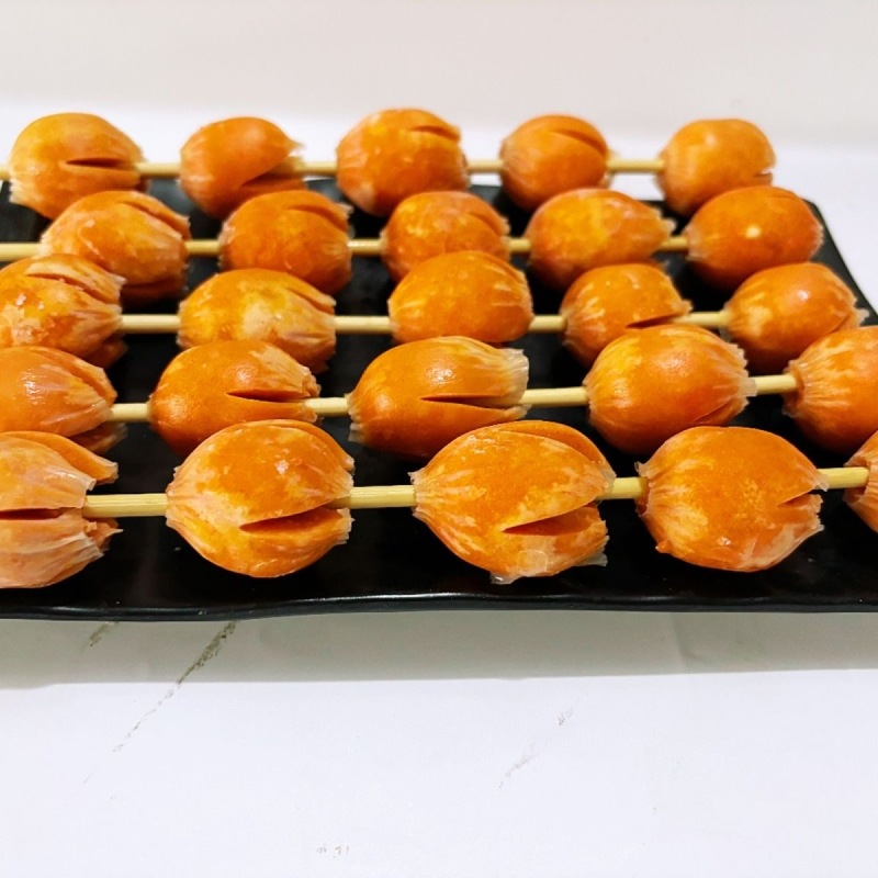 大红德邻纯脆骨麦穗肠串脆骨开花肠油炸烧烤半成品食材