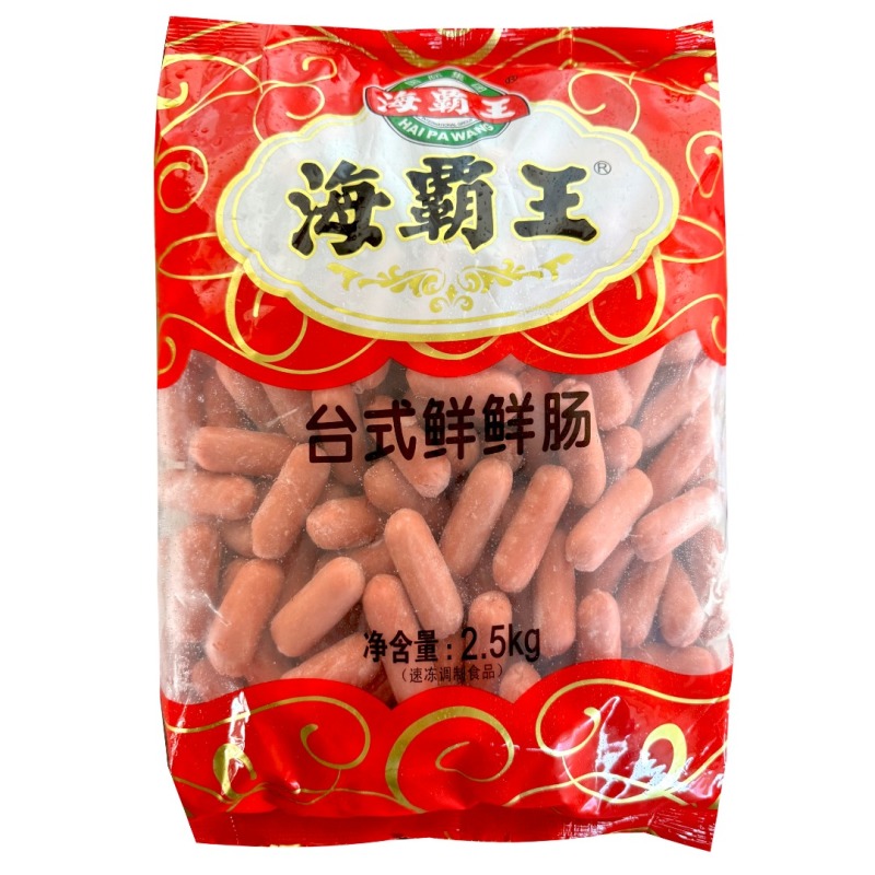 海霸王台式鲜鲜肠速冻火锅亲亲肠一口肠麻辣烫冒菜