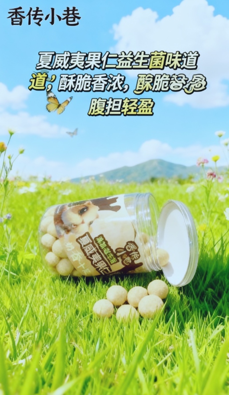 夏威夷果仁（益生菌）奶香味味炒货零食休闲食品