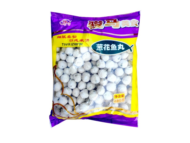 海欣葱花鱼丸火锅贡丸豆捞关东煮麻辣烫火锅丸子串串香食材