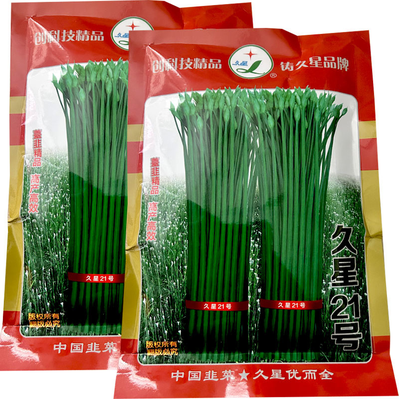 久星21号韭菜种子韭苔种子耐热耐寒250g四季韭苔休眠早