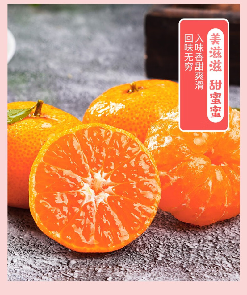 广西砂糖橘一手货源精品好货现货供应电商一件代发