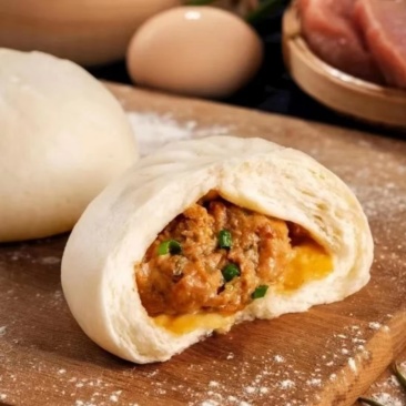 私坊斋清真牛肉大葱小笼包牛羊肉包韭菜鸡蛋素包子早餐早点