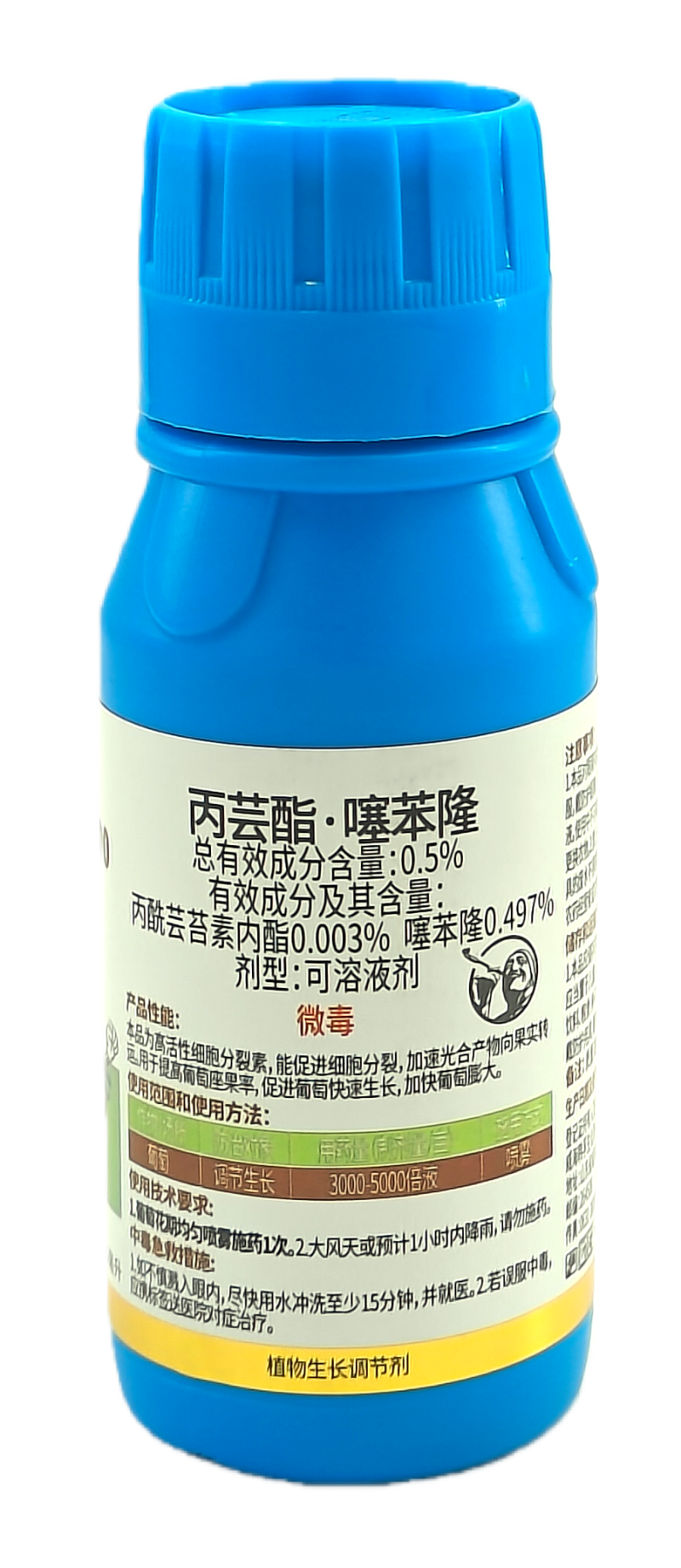 威海韩孚果1000.5%丙芸酯·噻苯隆可溶液剂