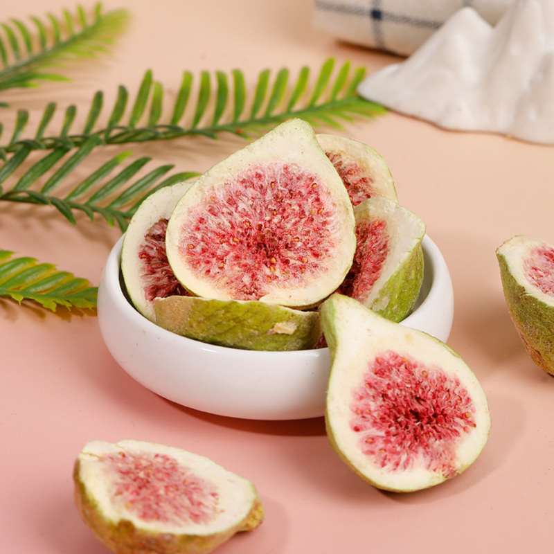 厂家批发冻干无花果干无花果片休闲零食水果干