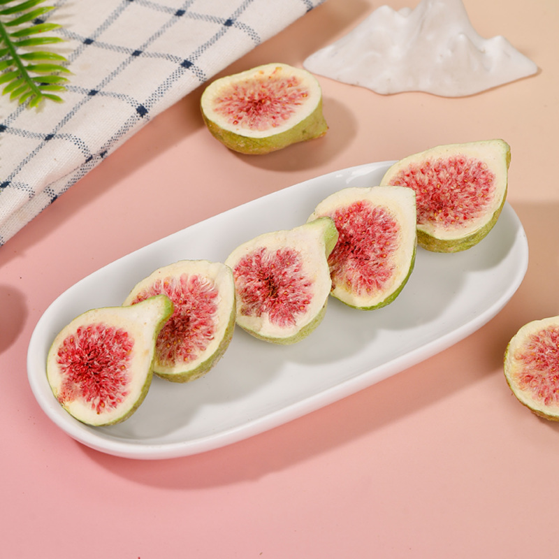 厂家批发冻干无花果干无花果片休闲零食水果干