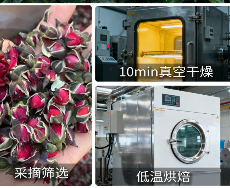 2025年新货金边玫瑰花冠批发厂家直云南金边玫瑰花冠花草