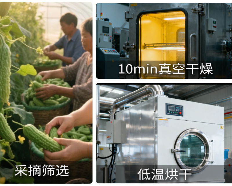 批发广西原味苦瓜干苦瓜片散装500g新货脱水苦瓜茶