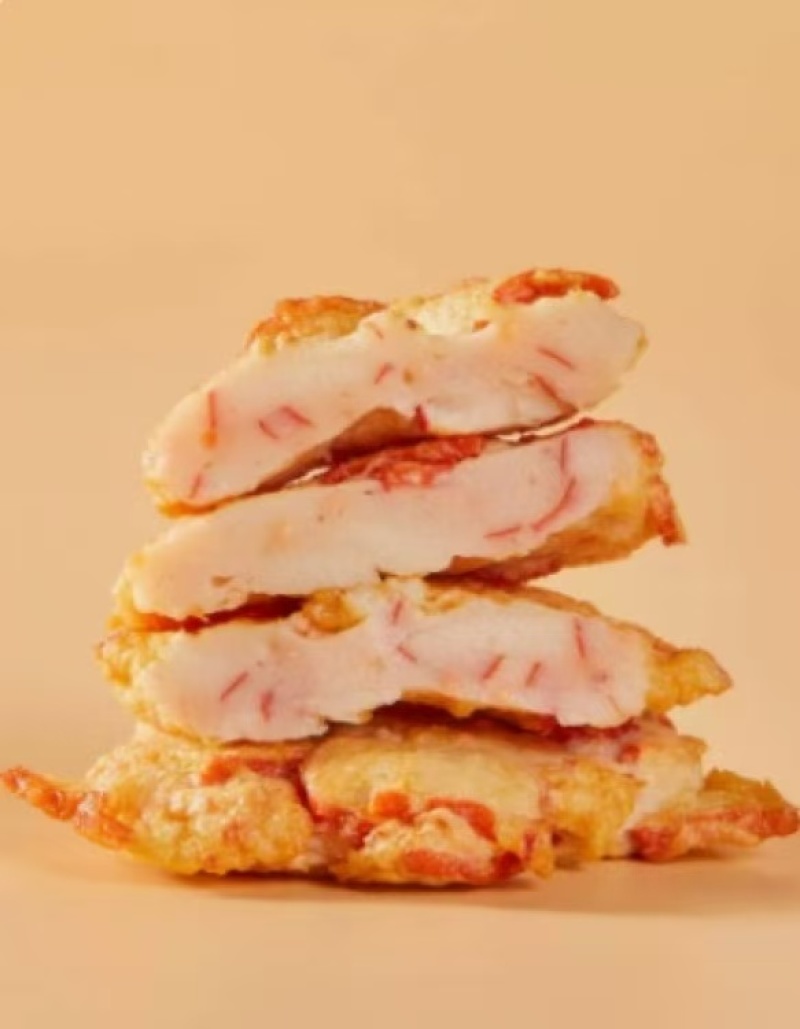 华人渔夫樱花虾饼果蔬鲜虾饼儿童早餐半成品低脂虾排***空