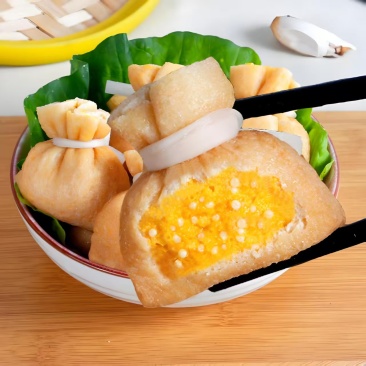 海欣鼓山鱼籽福袋鱼籽包福袋罗森火锅店同款关东煮火锅食材鱼
