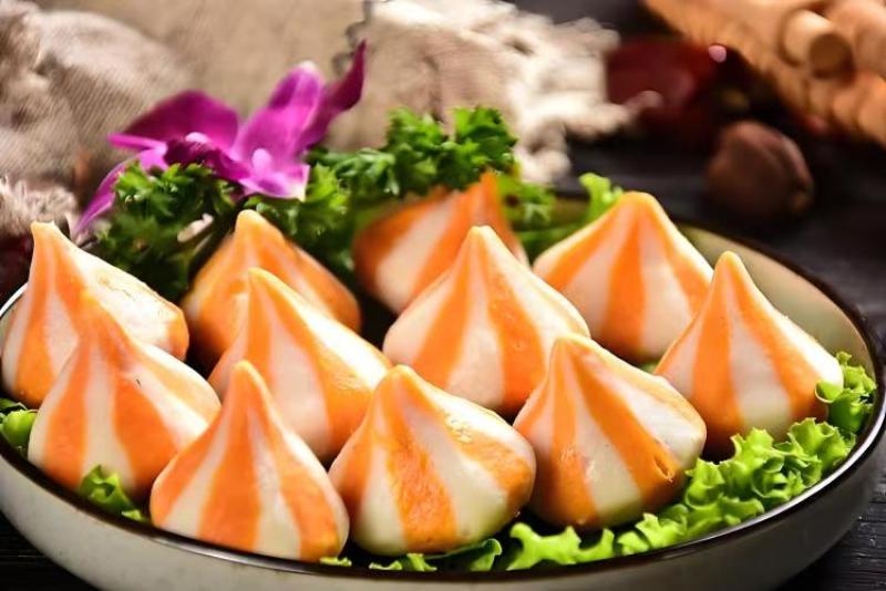 新品特价高端火锅海鲜鱼丸鱼籽鱼包蛋台湾鱼丸豆捞食材