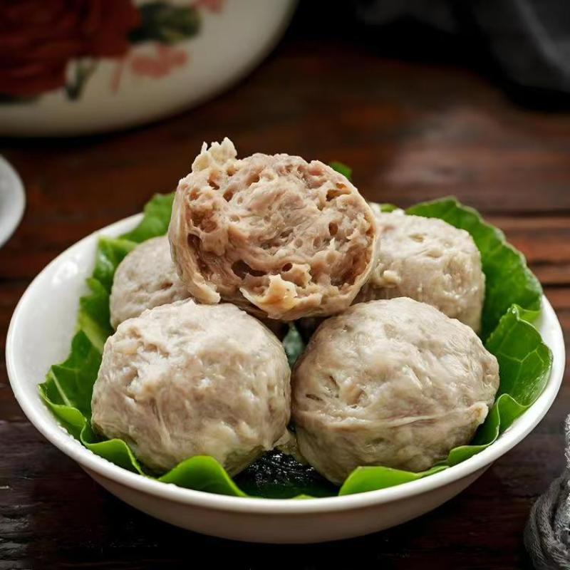 海欣牛筋丸潮汕风味牛肉丸火锅烧烤关东煮食材