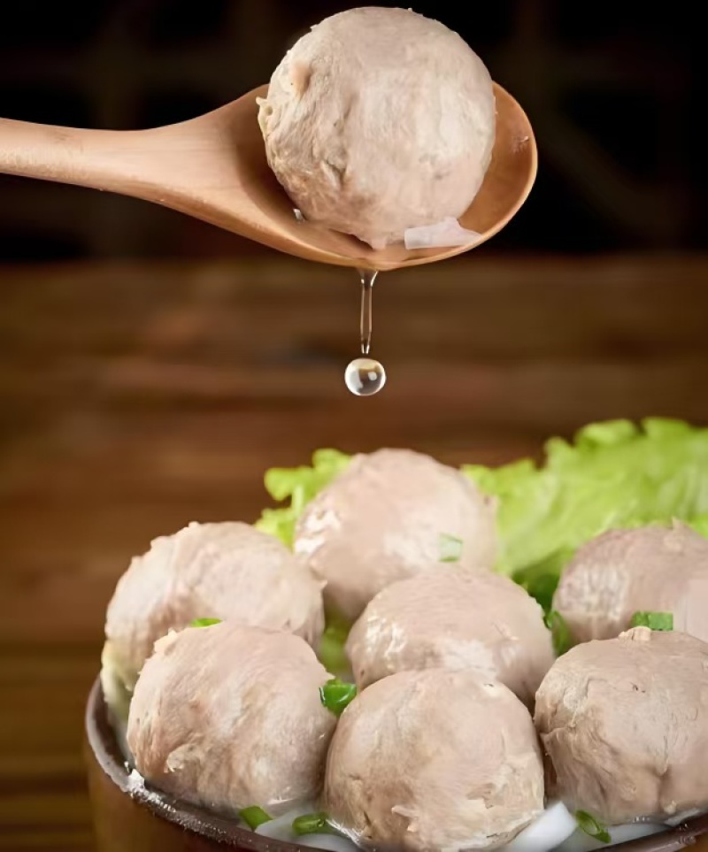 海欣牛筋丸潮汕风味牛肉丸火锅烧烤关东煮食材